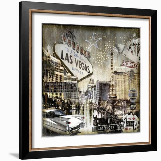 Las Vegas-Dylan Matthews-Framed Art Print