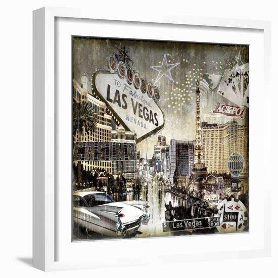 Las Vegas-Dylan Matthews-Framed Art Print