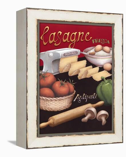 Lasagna-Daphne Brissonnet-Framed Stretched Canvas