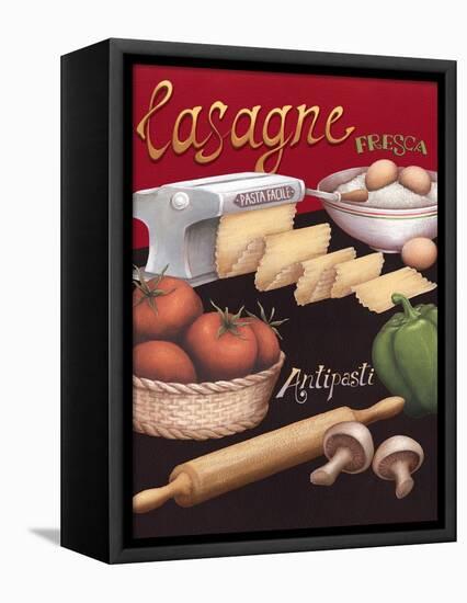 Lasagna-Daphne Brissonnet-Framed Stretched Canvas