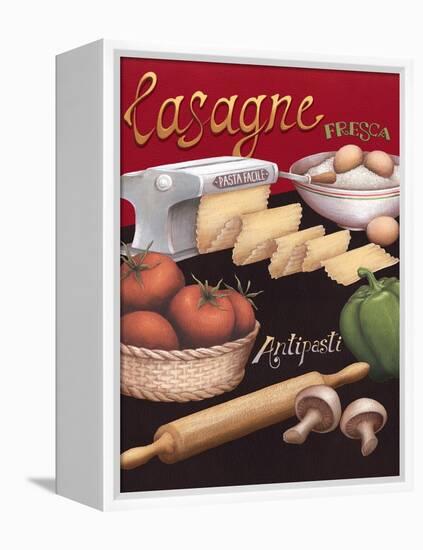 Lasagna-Daphne Brissonnet-Framed Stretched Canvas