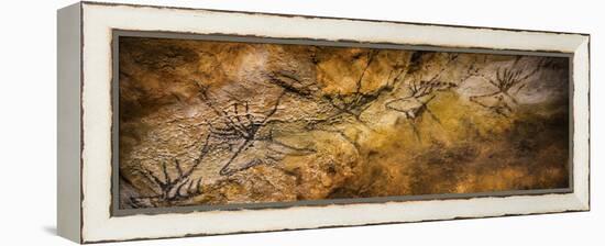 Lascaux Cave Painting, Bordeaux, France-null-Framed Premier Image Canvas