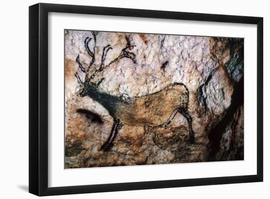 Lascaux: Running Deer-null-Framed Giclee Print