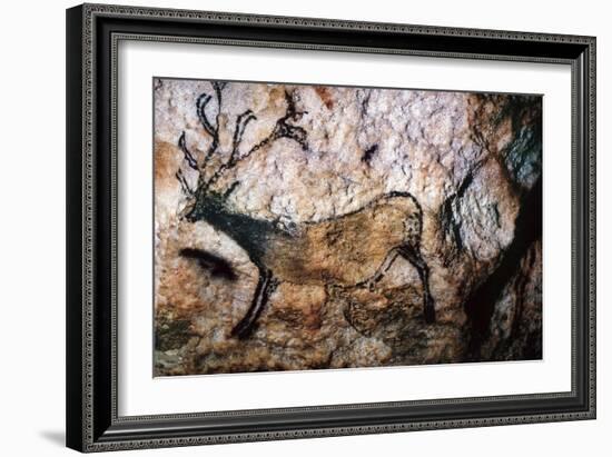 Lascaux: Running Deer-null-Framed Giclee Print