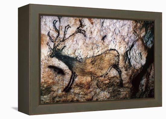 Lascaux: Running Deer-null-Framed Premier Image Canvas