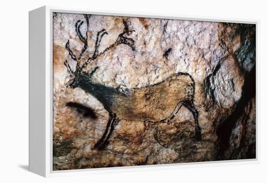 Lascaux: Running Deer-null-Framed Premier Image Canvas