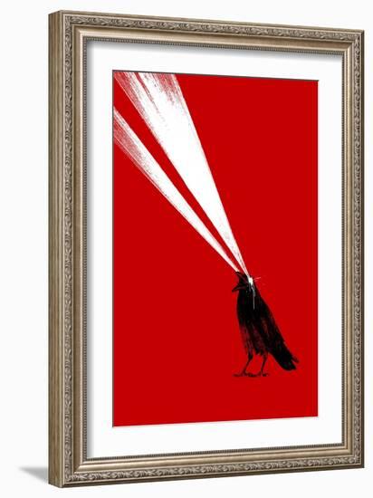 Laser Crow-Robert Farkas-Framed Giclee Print