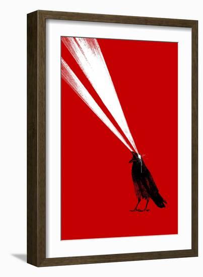 Laser Crow-Robert Farkas-Framed Giclee Print