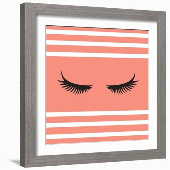 Lashes-Sd Graphics Studio-Framed Art Print