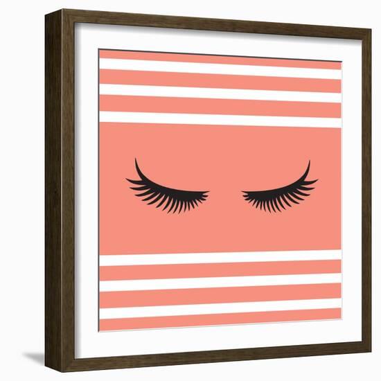 Lashes-Sd Graphics Studio-Framed Art Print