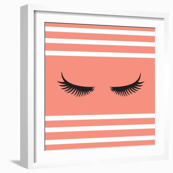 Lashes-Sd Graphics Studio-Framed Art Print