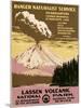 Lassen Volcanic National Park, ca. 1938-Ranger Naturalist Service-Mounted Art Print