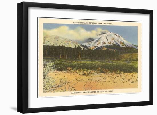 Lassen Volcano-null-Framed Art Print