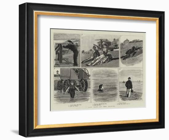 Last Days at the Seaside-William Lockhart Bogle-Framed Giclee Print