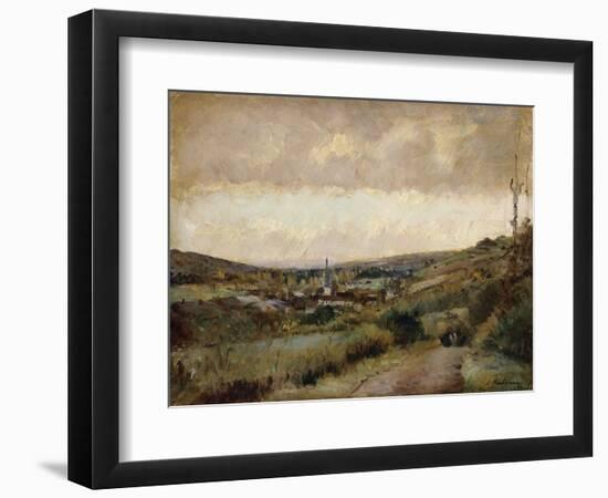 Last Days of Autumn at Hondouville-Sur-Iton-Albert-Charles Lebourg-Framed Giclee Print