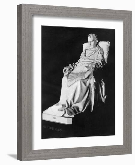 Last Days of Napoleon at St Helena, C1860S-John L Stoddard-Framed Giclee Print