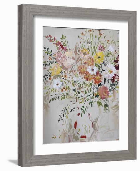 Last Days of Summer Bouquet-Lilia Orlova Holmes-Framed Giclee Print