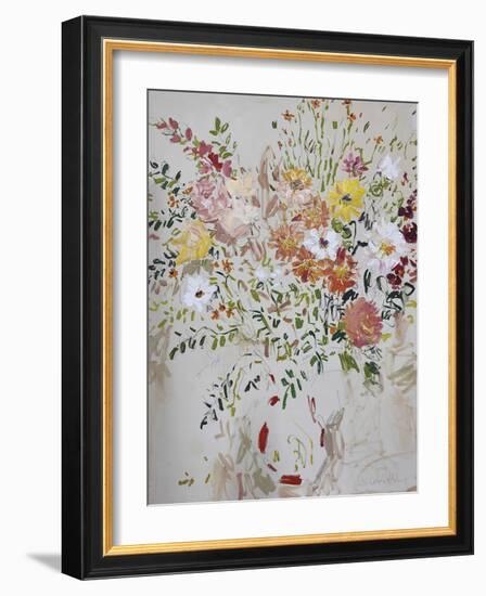 Last Days of Summer Bouquet-Lilia Orlova Holmes-Framed Giclee Print