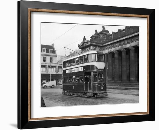 Last Edinburgh Tramcar-null-Framed Photographic Print