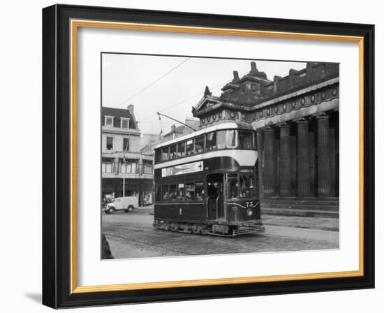 Last Edinburgh Tramcar-null-Framed Photographic Print