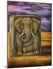 Last Elephant-Leah Saulnier-Mounted Giclee Print