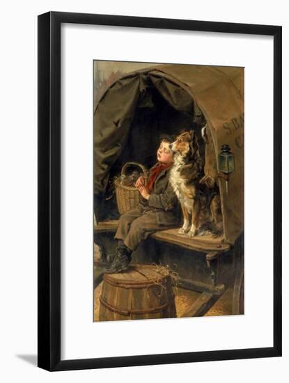 Last in Market or the Carrier's Cart-Ralph Hedley-Framed Giclee Print