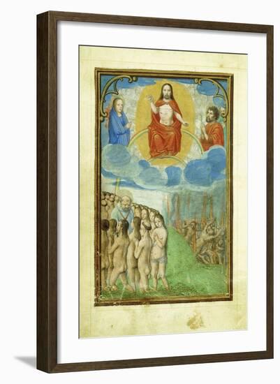 Last Judgement, 1520's-Simon Bening-Framed Giclee Print