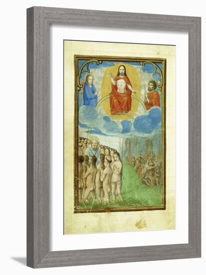 Last Judgement, 1520's-Simon Bening-Framed Giclee Print