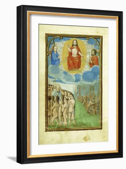 Last Judgement, 1520's-Simon Bening-Framed Giclee Print