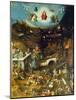 Last Judgement -Triptych. Centre panel-Hieronymus Bosch-Mounted Giclee Print