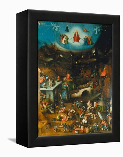 Last Judgement -Triptych. Centre Panel-Hieronymus Bosch-Framed Premier Image Canvas