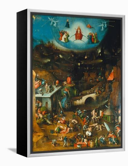 Last Judgement -Triptych. Centre Panel-Hieronymus Bosch-Framed Premier Image Canvas