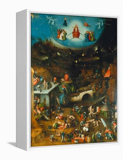 Last Judgement -Triptych. Centre Panel-Hieronymus Bosch-Framed Premier Image Canvas