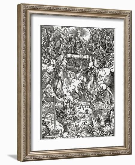 Last Judgement-Albrecht Dürer-Framed Giclee Print