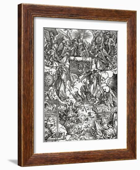 Last Judgement-Albrecht Dürer-Framed Giclee Print