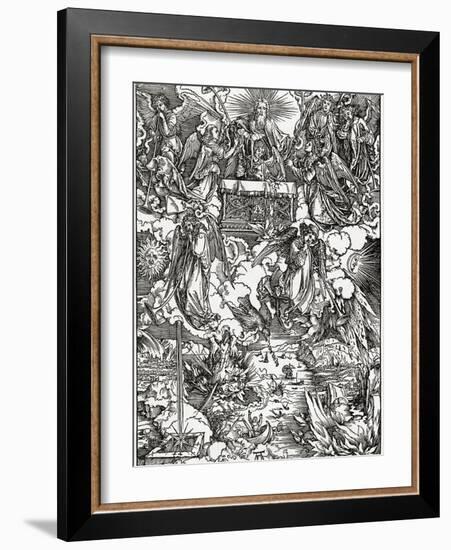 Last Judgement-Albrecht Dürer-Framed Giclee Print