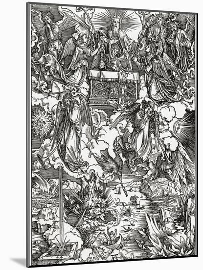 Last Judgement-Albrecht Dürer-Mounted Giclee Print