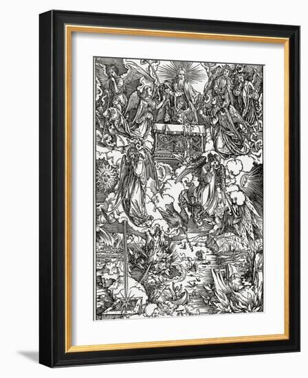 Last Judgement-Albrecht Dürer-Framed Giclee Print