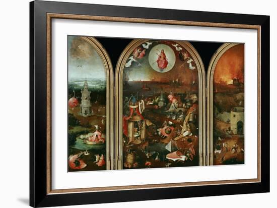 Last Judgement-Hieronymus Bosch-Framed Giclee Print