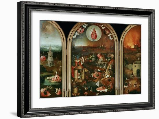 Last Judgement-Hieronymus Bosch-Framed Giclee Print