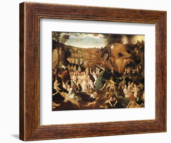 Last Judgment, 1506-1508-Hieronymus Bosch-Framed Giclee Print