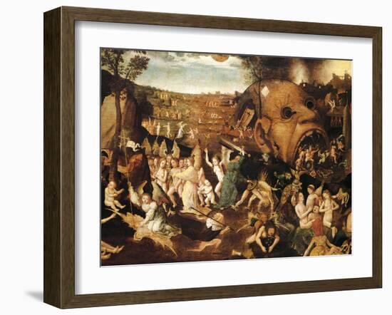 Last Judgment, 1506-1508-Hieronymus Bosch-Framed Premium Giclee Print