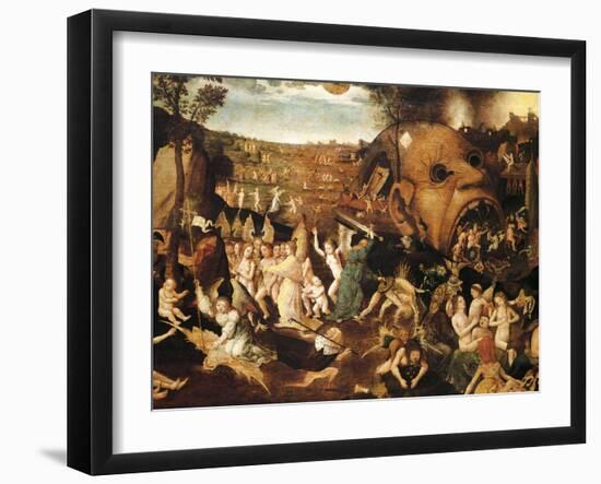 Last Judgment, 1506-1508-Hieronymus Bosch-Framed Premium Giclee Print