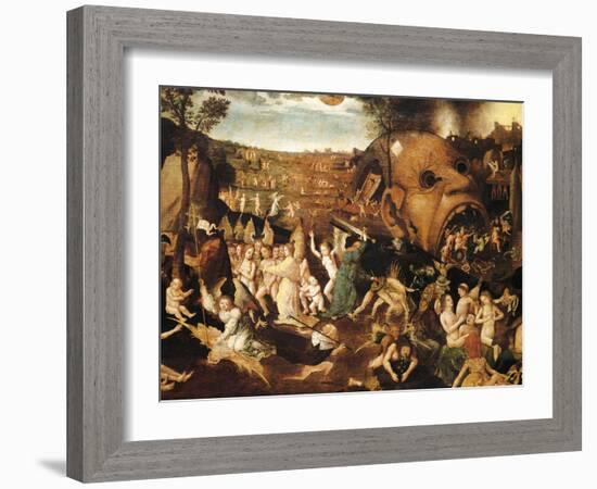 Last Judgment, 1506-1508-Hieronymus Bosch-Framed Giclee Print