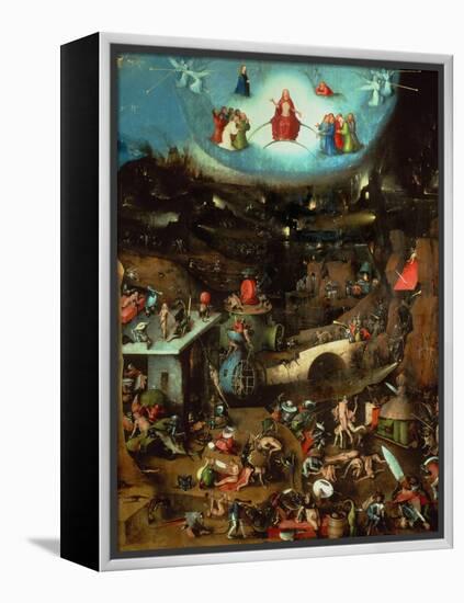 Last Judgment, Central Panel of Triptych-Hieronymus Bosch-Framed Premier Image Canvas