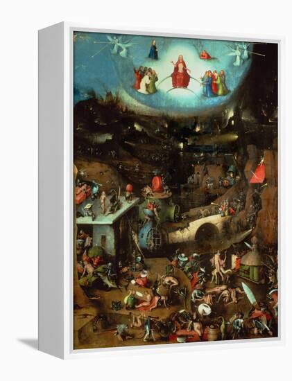 Last Judgment, Central Panel of Triptych-Hieronymus Bosch-Framed Premier Image Canvas