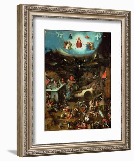 Last Judgment, Central Panel of Triptych-Hieronymus Bosch-Framed Giclee Print