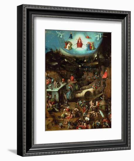 Last Judgment, Central Panel of Triptych-Hieronymus Bosch-Framed Giclee Print