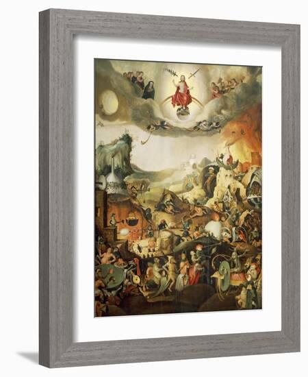 Last Judgment, Circa 1554-Pieter Huys-Framed Giclee Print