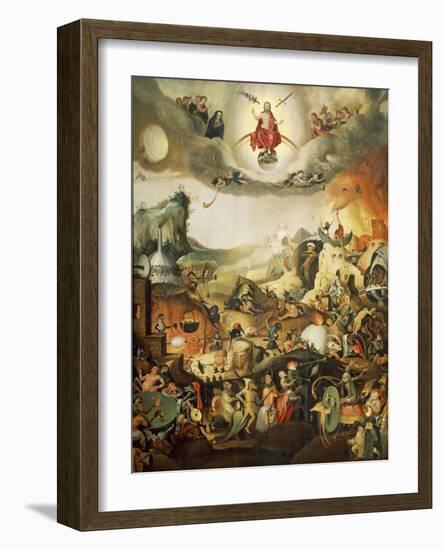 Last Judgment, Circa 1554-Pieter Huys-Framed Giclee Print